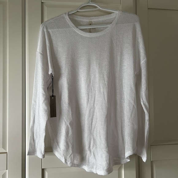 Group Babaton waffle knit long sleeve -Small - Picture 1 of 2